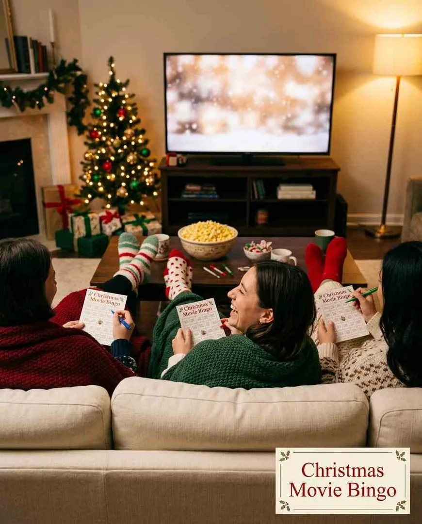 Christmas movie bingo