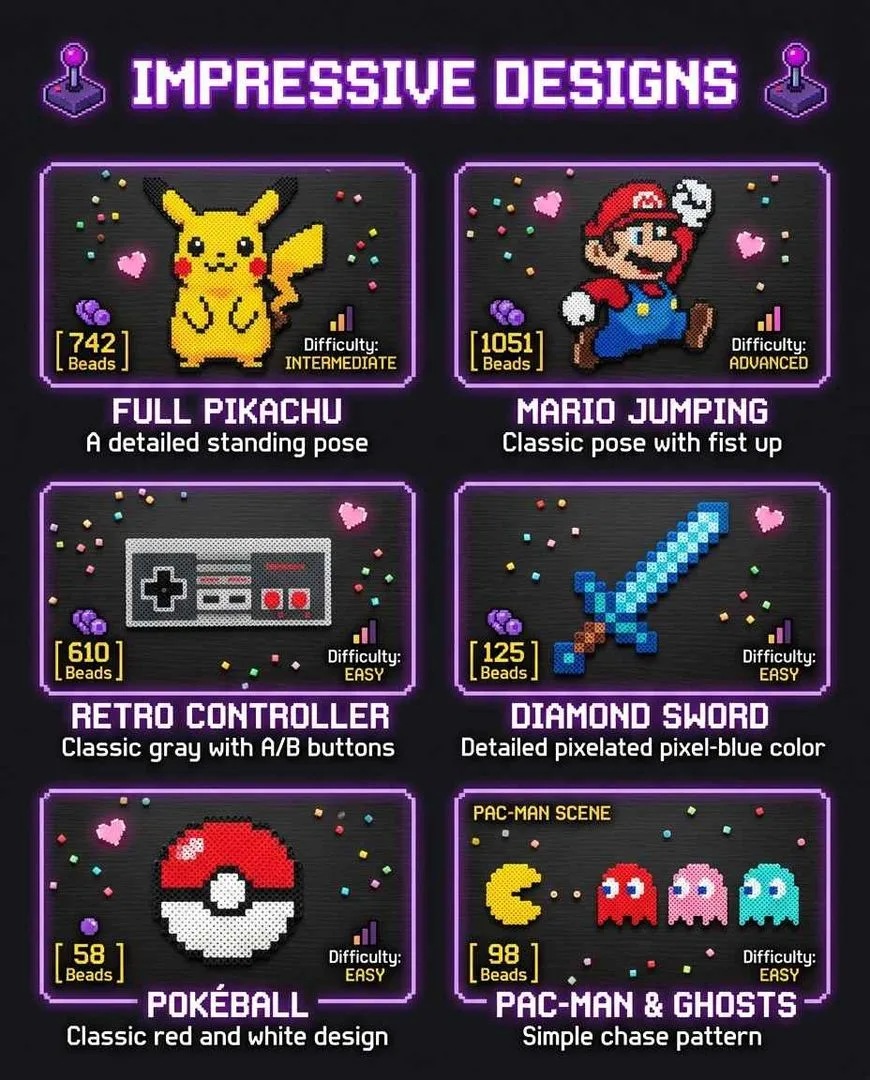 Cool perler bead designs