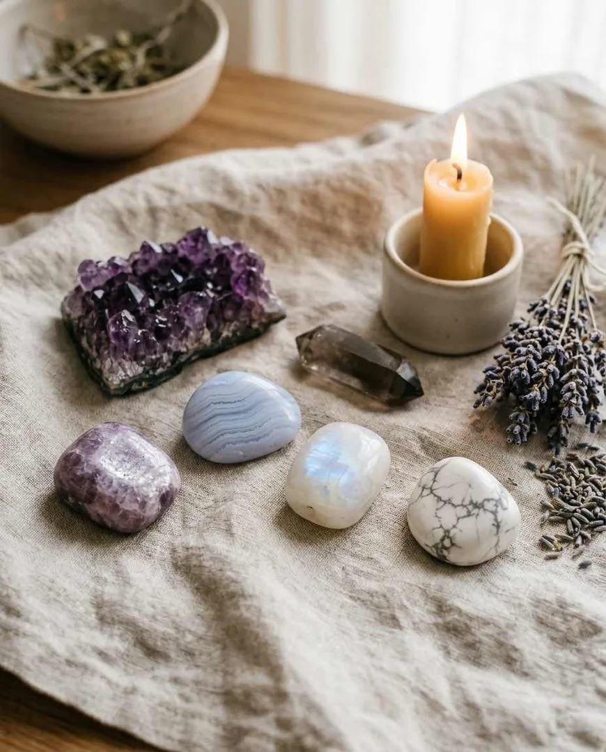 Crystals for anxiety and calm