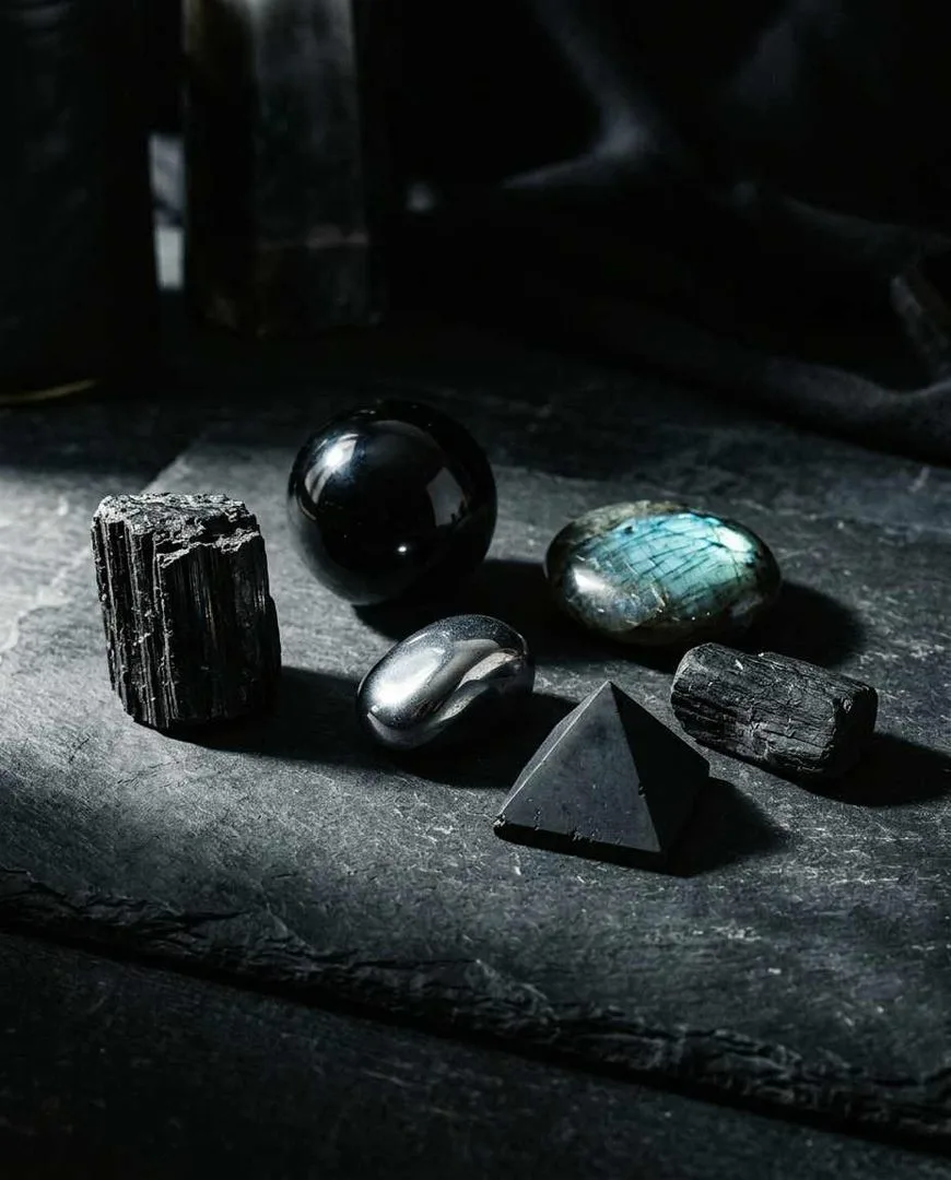 Crystals for protection
