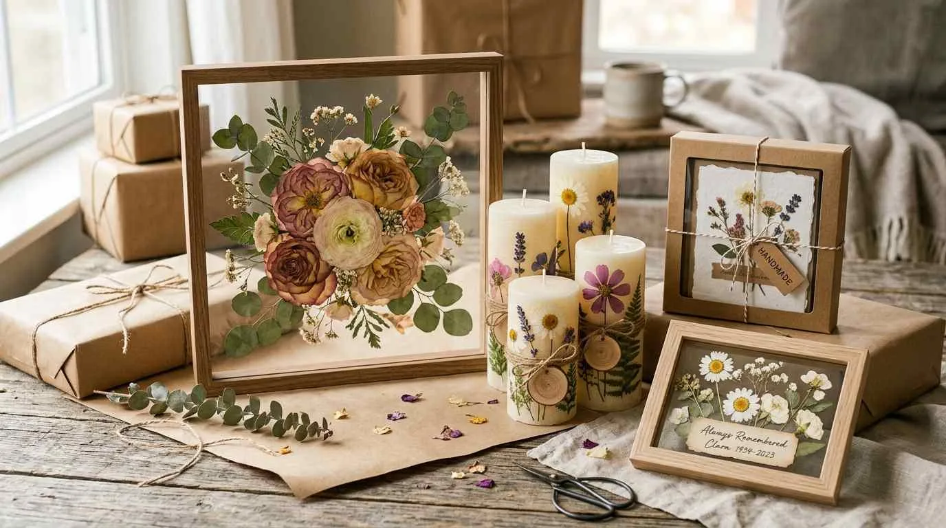 Pressed Flower Gift Ideas