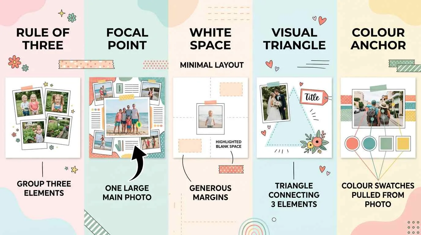 scrapbook layout principles